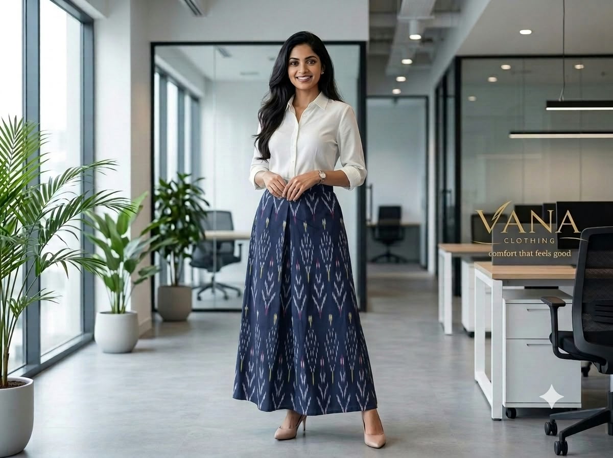 Ikkat Skirts